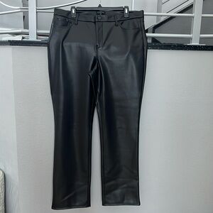 Sculpt-HER faux leather pants/jeans size 14 EUC